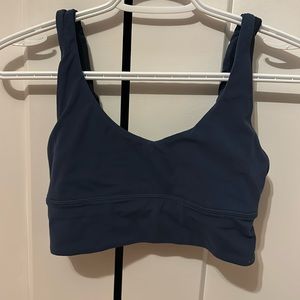Lululemon reversible align bra. Size 6, navy and dark blue.